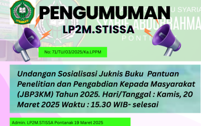 Undangan Sosialisasi Juknis Buku Bantuan Penelitian dan Pengabdian Kepada Masyarakat