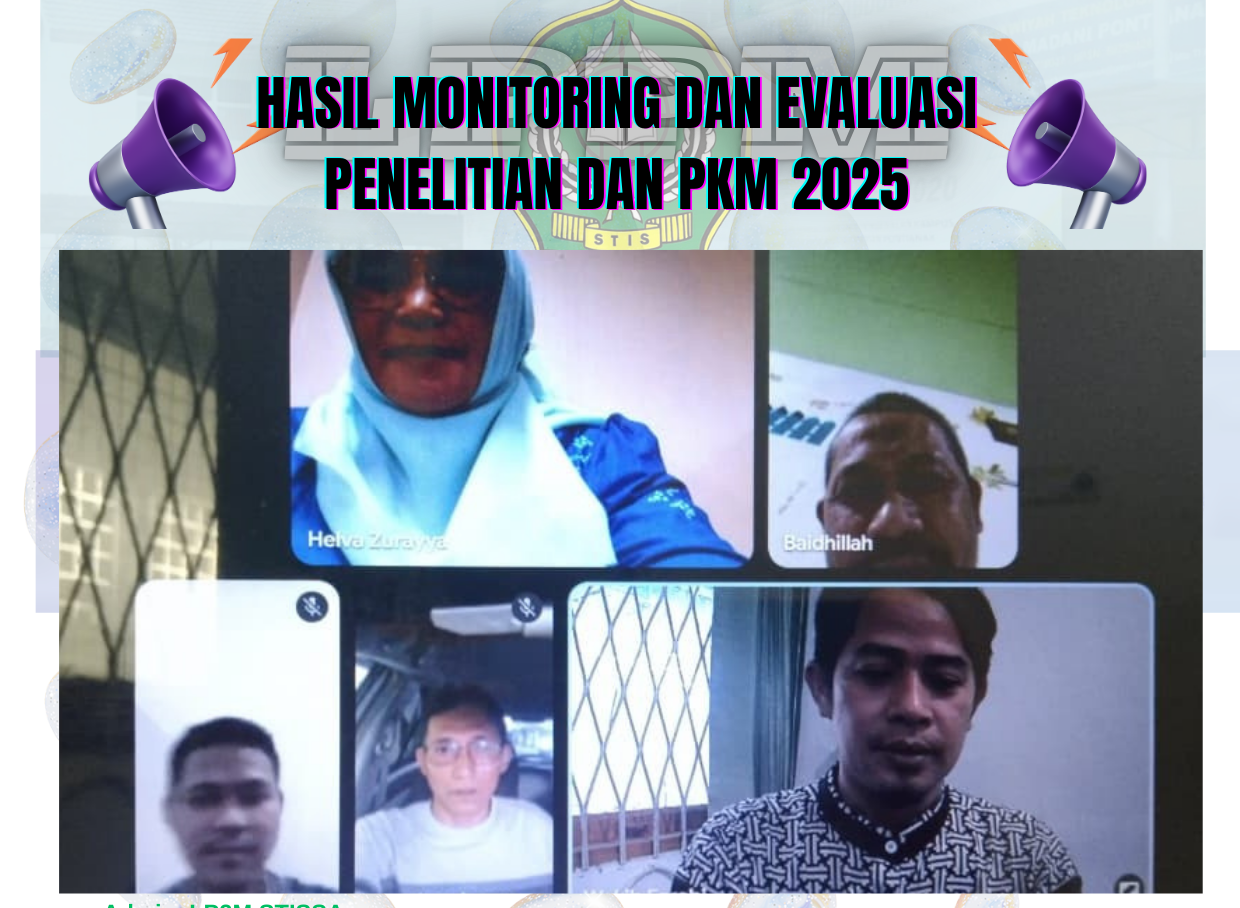 HASIL MONITORING DAN EVALUASI PENELITIAN DAN PKM, TAHUN 2025